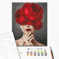 Червоний півонія Червоний півонія