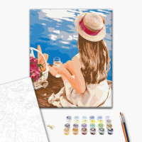 Мрійниця в капелюшку © Lana Musienko