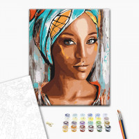 Портрет африканської жінки Портрет африканської жінки