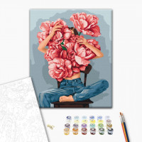 Півонії в обіймах © Mykhailyshyna Daria Півонії в обіймах © Mykhailyshyna Daria