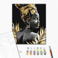 Жіночність. Золота фарба © Mykhailyshyna Daria