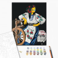 Мотанка з прялкою ©Valeriya Macarenco Мотанка з прялкою ©Valeriya Macarenco