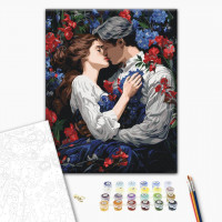 Поцілунок у квітучому саду Поцілунок у квітучому саду