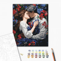 Поцілунок у квітучому саду Поцілунок у квітучому саду