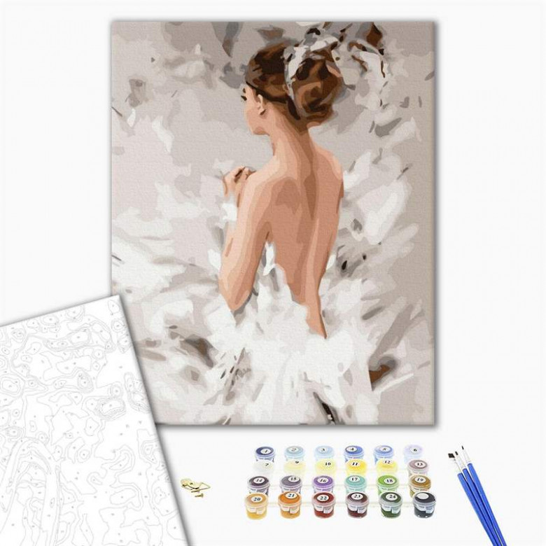 Біла лебідка