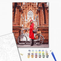 Дівчина в червоному плащі