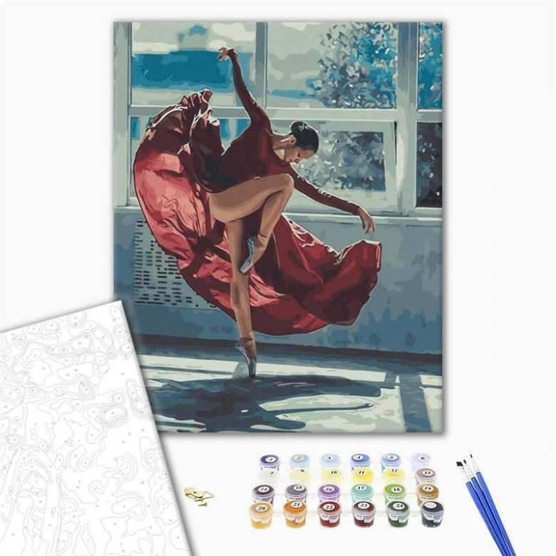 Балерина на репетиції