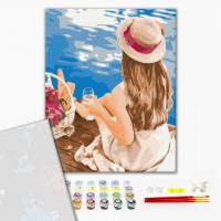 Мрійниця в капелюшку © Lana Musienko