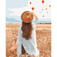 Мандрівниця в житньому полі © Lana Musienko