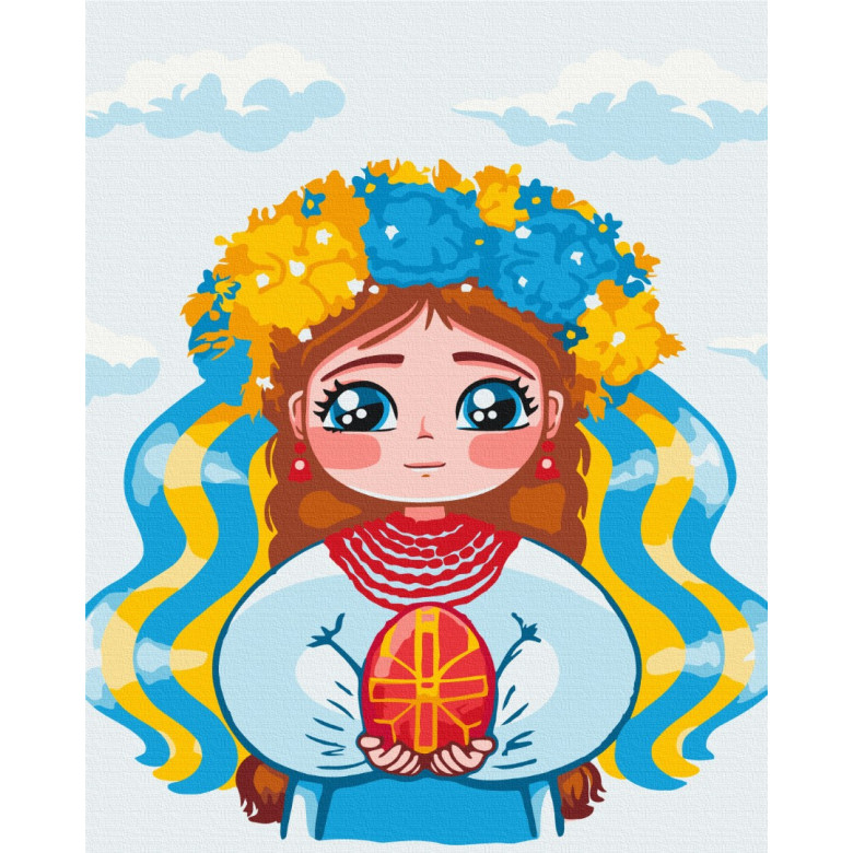 Маленька україночка ©Ольга Бородай