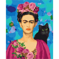 Фріда з кішкою