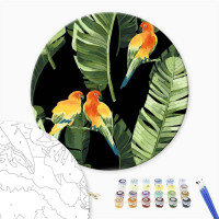 Папуги в тропіках (Розмір M) Папуги в тропіках (Розмір M)