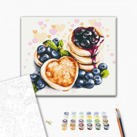 Сирники з лохиною © Anna Kulyk Сирники з лохиною © Anna Kulyk