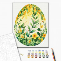 Квіткове Великоднє яйце