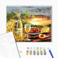 Біле вино з фруктами