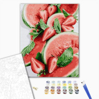 Кавун і полуниця