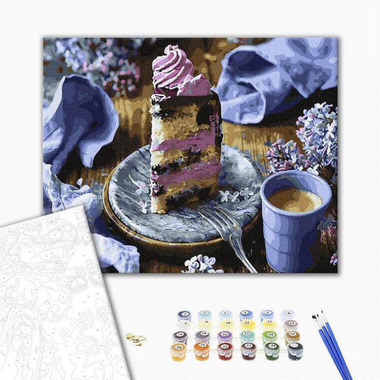 Бузковий десерт