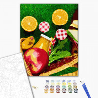 Апельсини з корзинки