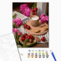 Натюрморт з полуницями Натюрморт з полуницями