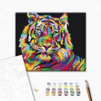 Тигр поп-арт