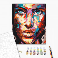 Портрет в фарбах