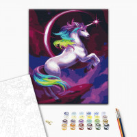 Казковий веселковий єдиноріг