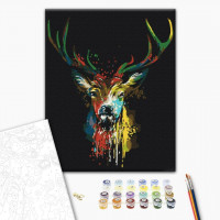 Барвистий олень