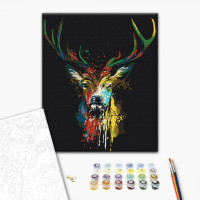 Барвистий олень