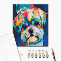 Яскрава собачка