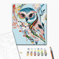 Мальована сова