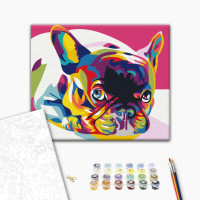 Райдужний французький бульдог