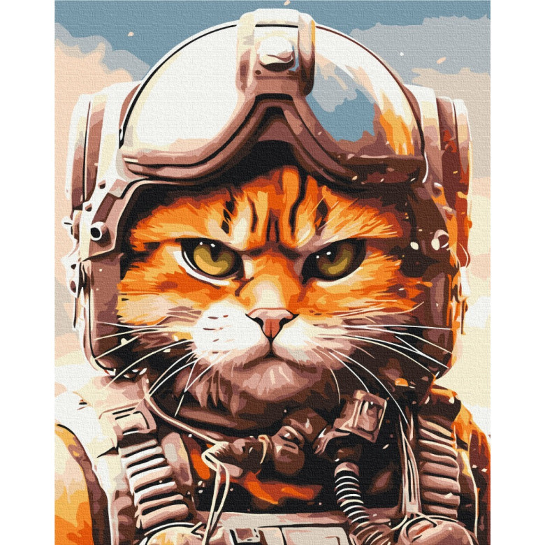 Котик головний пілот © Маріанна Пащук