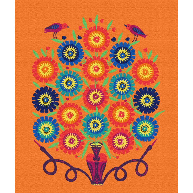 Зірки © Maria Prymachenko