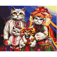 Котяча сім'я © Маріанна Пащук