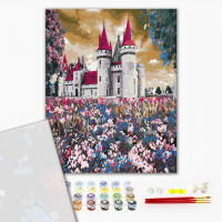 Замок в польових квітах