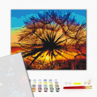 Кульбабка на заході літа Кульбабка на заході літа