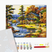 Будиночок біля озера