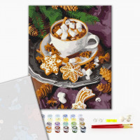 Пряне какао з сніжком Пряне какао з сніжком