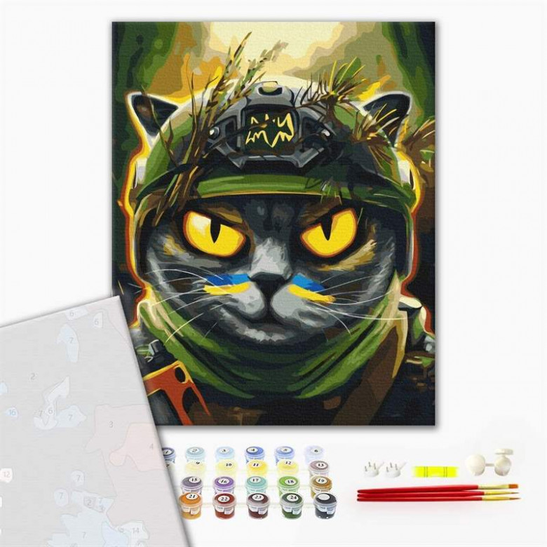 Котик розвідник ©Маріанна Пащук