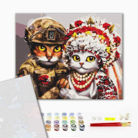 Весілля хоробрих  котиків ©Маріанна Пащук