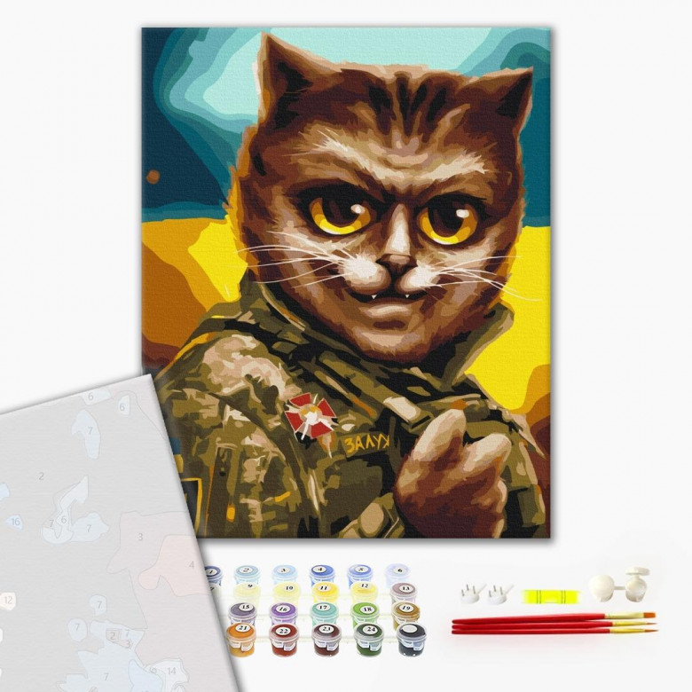 Котик Головнокомандувач ©Маріанна Пащук