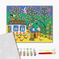 Біля криниці © Maria Prymachenko