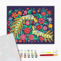 Птахи у квітах  © Maria Prymachenko