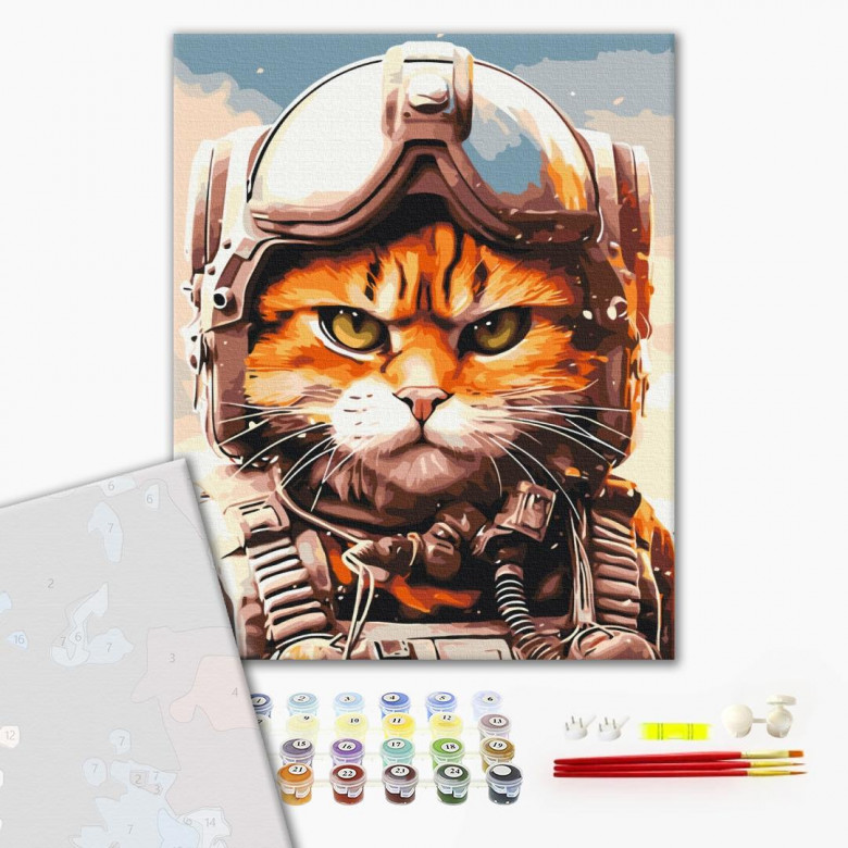 Котик головний пілот © Маріанна Пащук