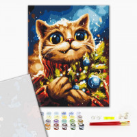 Новорічний котик © Маріанна Пащук Новорічний котик © Маріанна Пащук