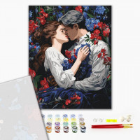 Поцілунок у квітучому саду Поцілунок у квітучому саду