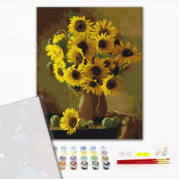 Жовтогарячі соняхи