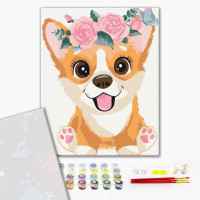 Коргі в віночку Коргі в віночку