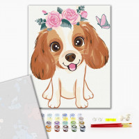 Песик в віночку Песик в віночку