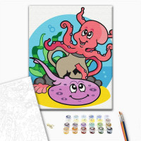 Восьминіжка та скат